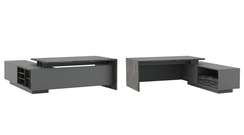 Стол письменный на опорной креденции