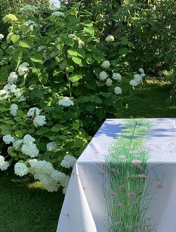 Скатерть 150х180 Vallesusa белая