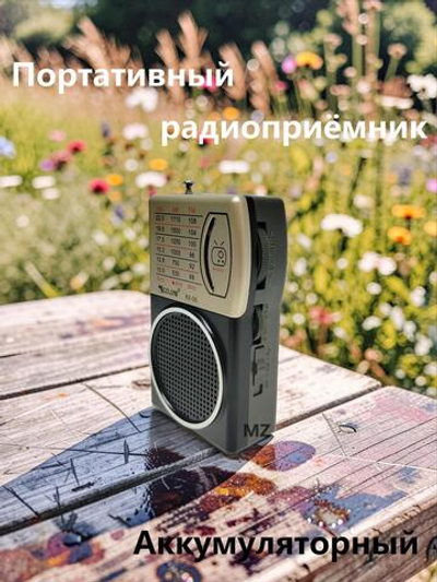 Радиоприемник портативный аккумуляторный FM/AM/SW RX-06