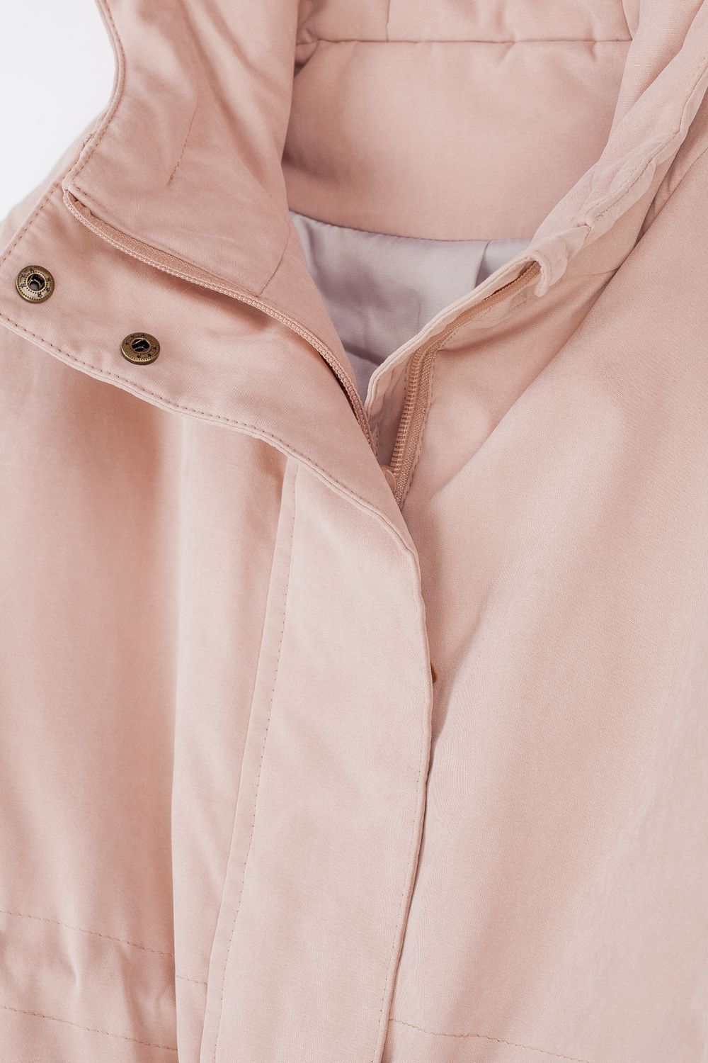 Парка демисезонная "Пралине" удлиненная