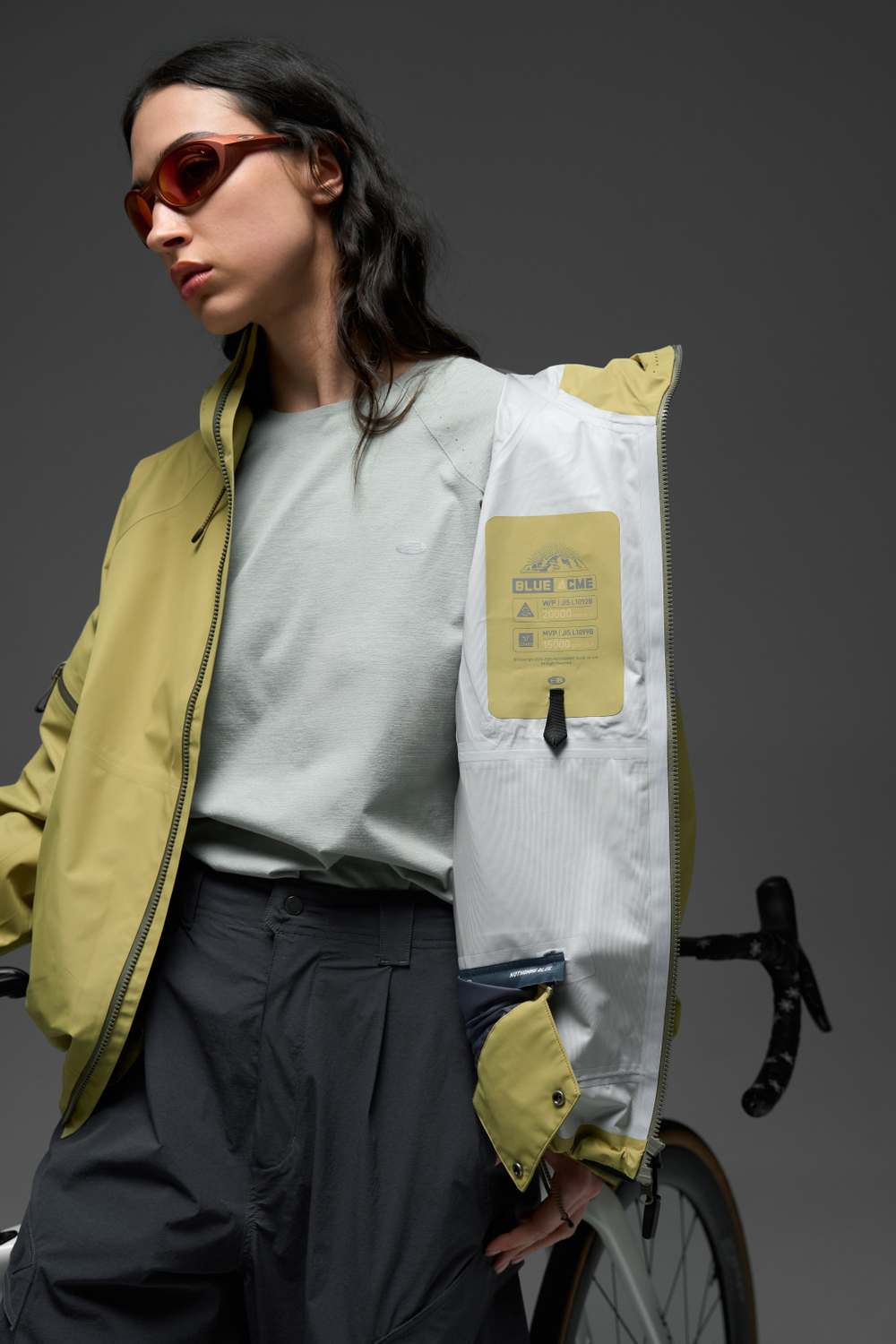 Куртка Nothomme Blue Ski Jacket "Mustard Yellow"