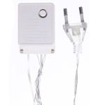 Гирлянда для дома БАХРОМА ш1,5м* в30/50см 48 ламп LED, прозрачн.провод, 8 реж, IP-20, Зеленый