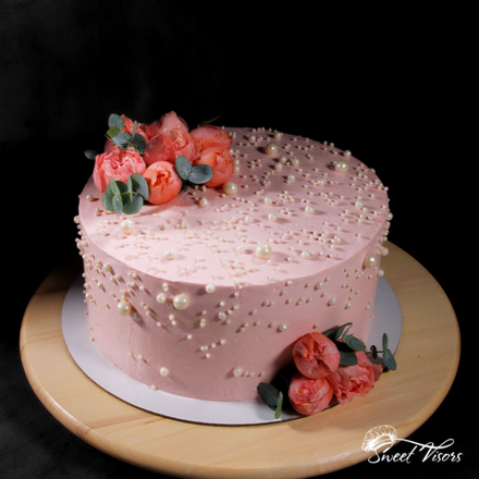 "Цветы и жемчуг" (декор)