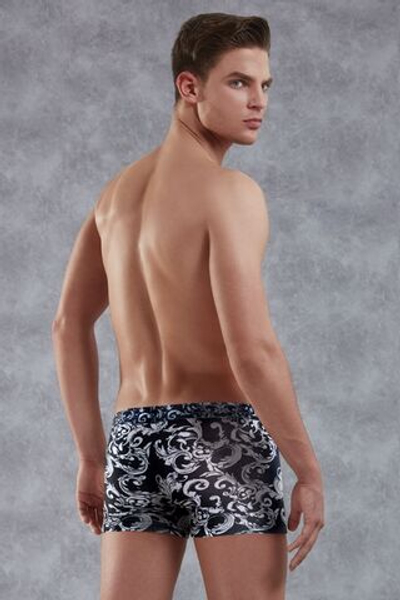 Мужские боксеры Doreanse Rococo (Размер: L) (Цвет: черный с белым)