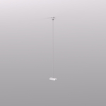 TR2126-WH Механический подвес для трека SMART BASE, IP20, 1.5м, белый, алюминий