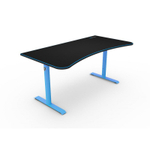Стол для компьютера Arozzi Arena Gaming Desk one box Blue, Голубой