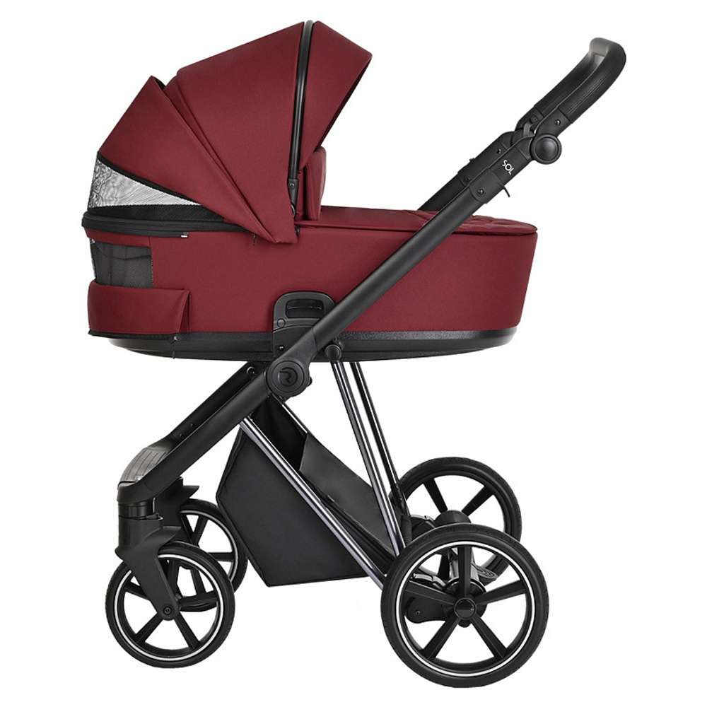 Детская коляска Roan Sol Luxury 2 в 1 RSL/4041 Porto/Nikiel