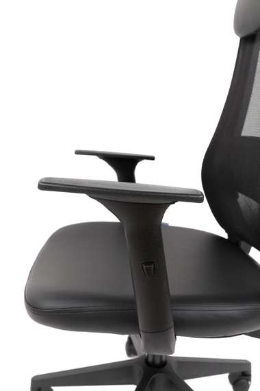 Офисное кресло Chairman 500LT Россия экокожа черный/TW-01 черный