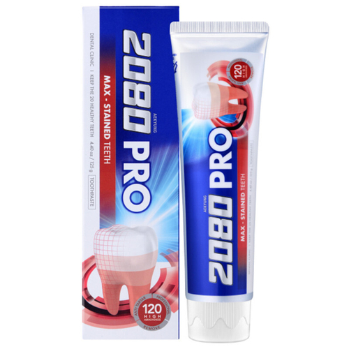 [Aekyung] Toothpaste Pro Max Stained Teeth - Зубная паста Максимальная Защита, 125 гр