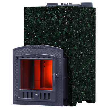 Банная печь Авангард ЗК35П2 в облицовке Классика 940/40 Пироксенит