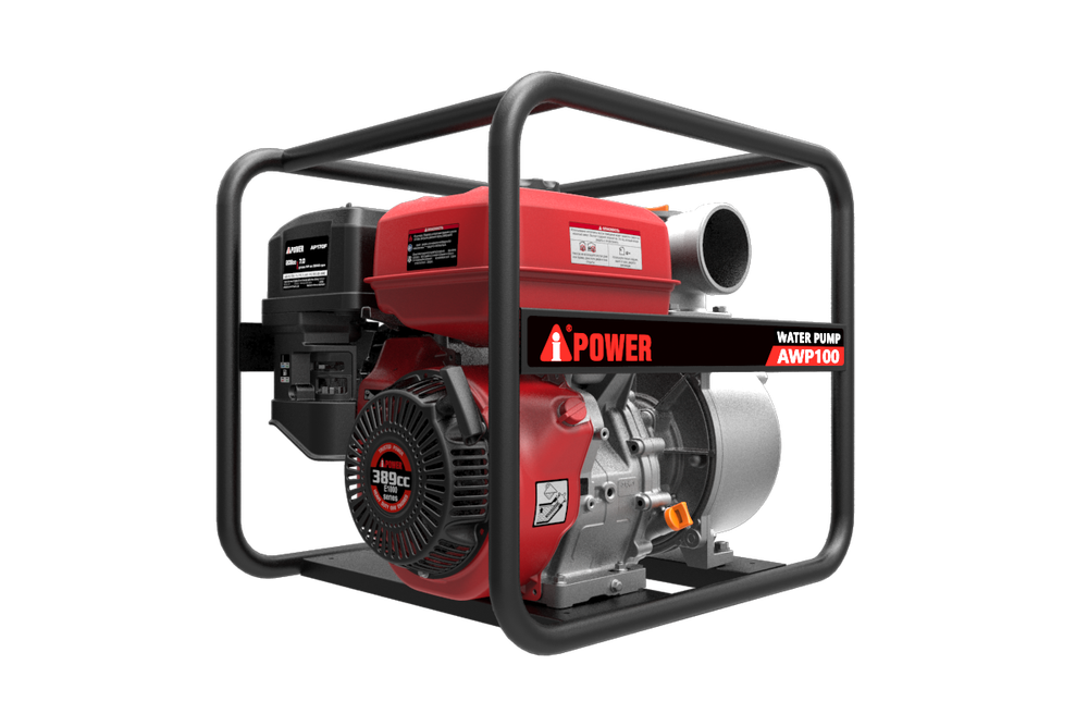 Бензиновая мотопомпа для чистой воды A-iPower AWP100