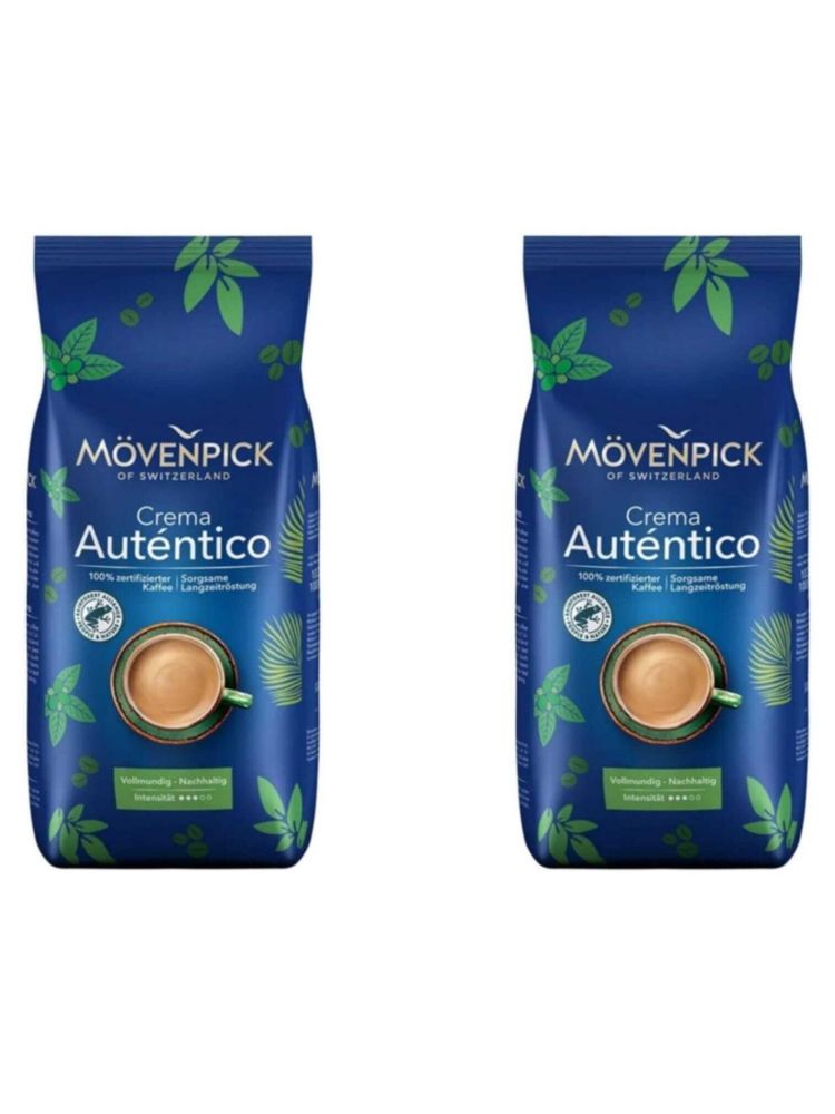 Кофе в зернах Movenpick El Autentico 1000 г, 2 шт