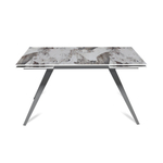 Стол раскладной Asti (140+40+40), керамика глянцевая Pandora