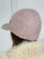 Шапка кепи зимняя с козырьком