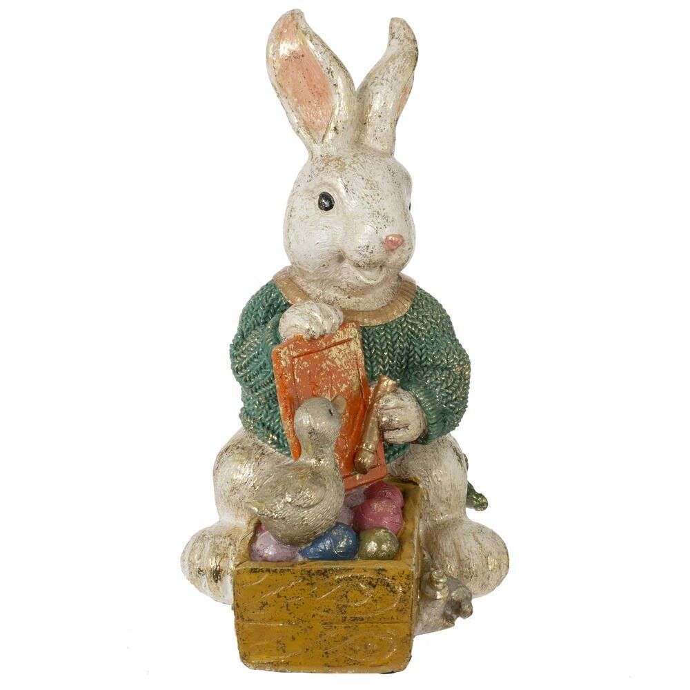 GAEM Фигурка декоративная "Заяц", L14 W11,5 H19,5 см