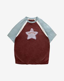 Футболка Stars коричневая