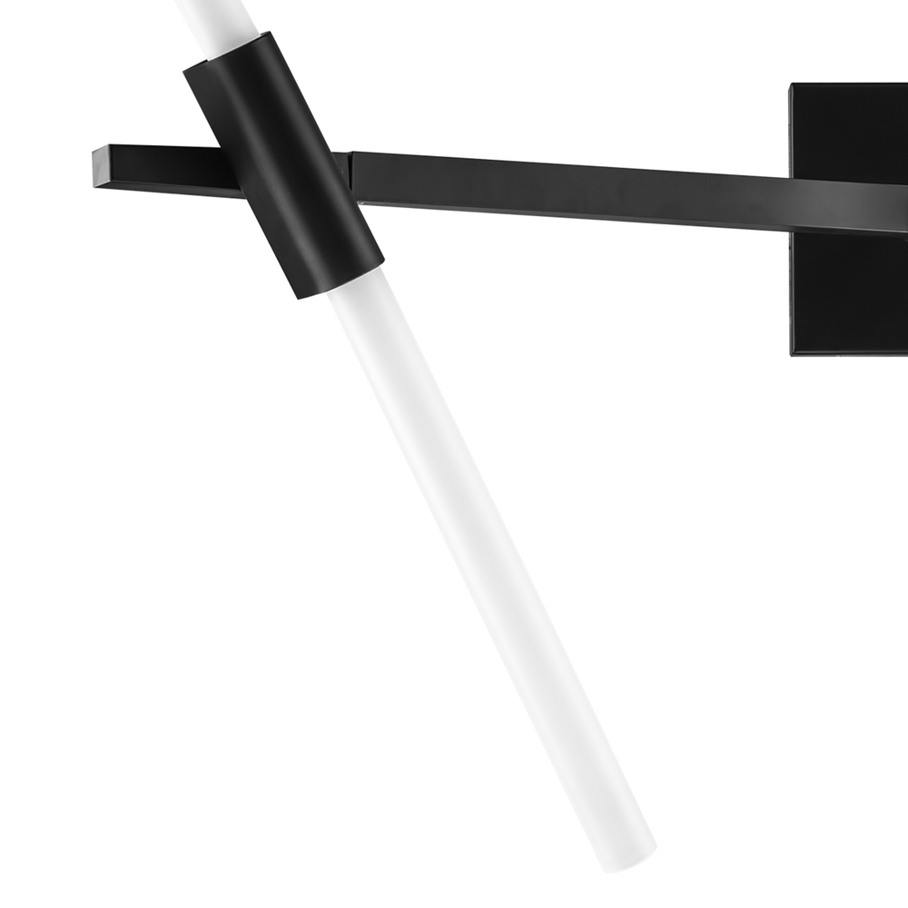 742627 Бра STRUTTURA 4х6W (led) G9 ЧЕРНЫЙ МАТОВЫЙ