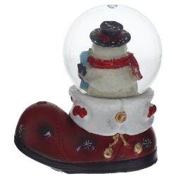 GAEM Фигурка декоративная "Медвежонок/Снеговик" в стекл шаре, L7 W4 H7,5 см, 2в.