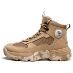 CAMEL Cow Leather Short Martin Boot 5cm Men"s