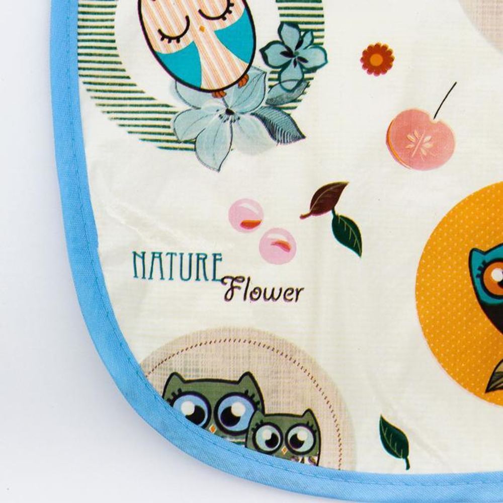 Нагрудник из клеёнки с ПВХ-покрытием, на завязках, цвета МИКС 1125174