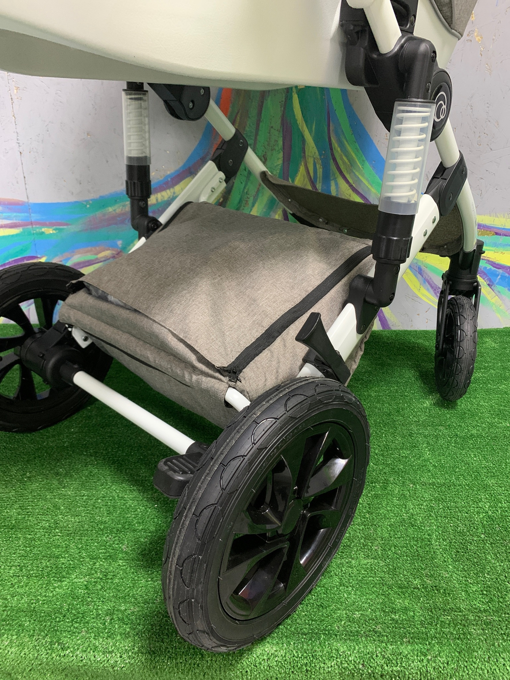 Коляска детская "BALLADA" RA208 3 in 1 grey