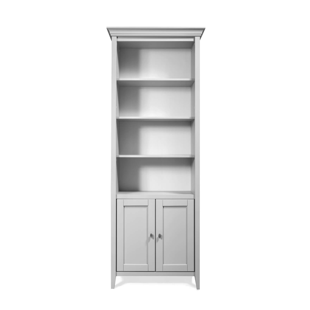 ЭЛЬЗА Шкаф книжный (стеллаж)  ГМ 1302/берёза (СВ.СЕРЫЙ)