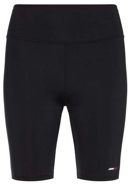 Женские теннисные шорты Tommy Hilfiger HW Fitted Short - black