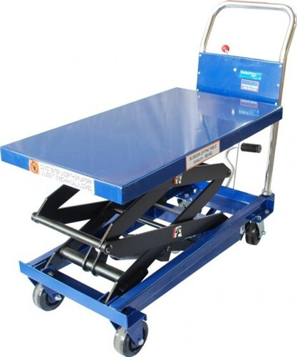 Тележка гидравлическая платформенная AE&T YTJ-S35 (грузоподъемность-350 кг)