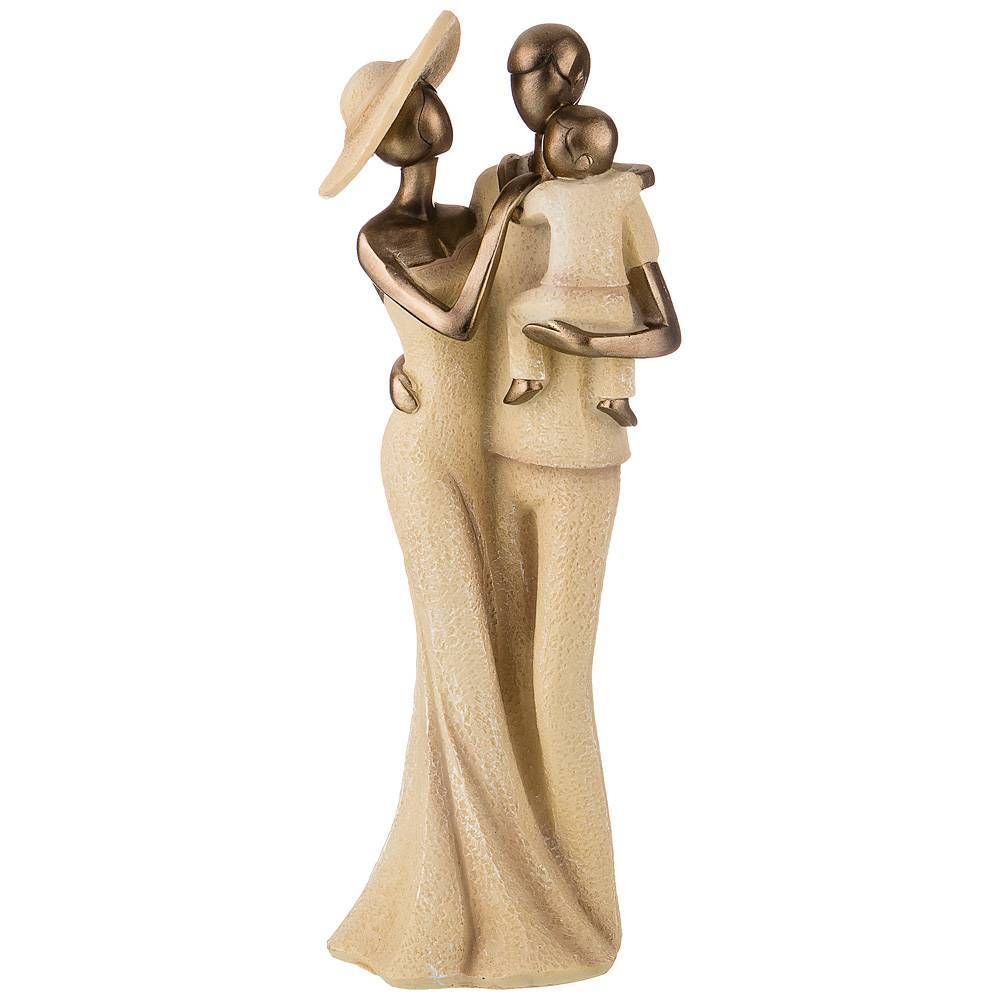 СТАТУЭТКА "СЕМЬЯ" СЕРИЯ "ФЬЮЖН" 12*9,5*31 СМ (КОР=8ШТ.)