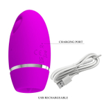 Лиловый стимулятор клитора 4-в-1 Shakira