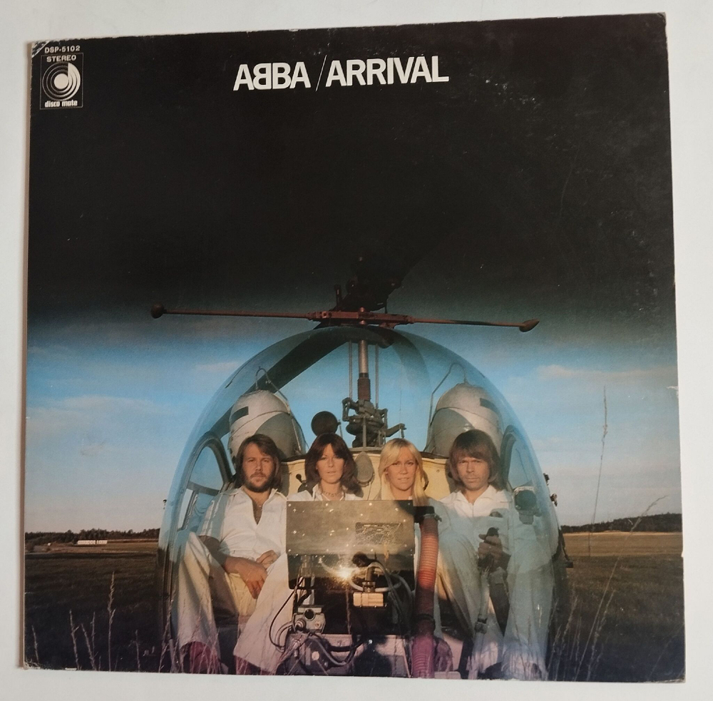 Винтажная виниловая пластинка LP ABBA Arrival (Japan 1978) (No Obi)
