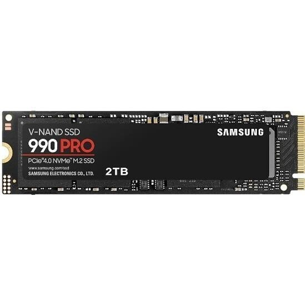 SSD-накопитель Samsung 990 PRO 2 ТБ (MZ-V9P2T0BW)