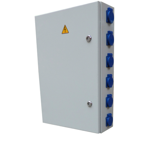 Щит силовой для строительной площадки ЩСсп-63-2-2/0/6, без стойки