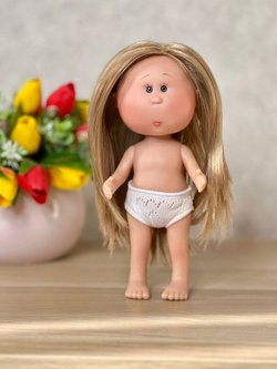 Кукла Nines виниловая 23см Little Mia без одежды (3199W1)