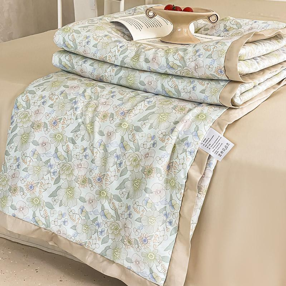 ZEPHYR HOME Летнее одеяло Тенсель 150х200 Беж персик