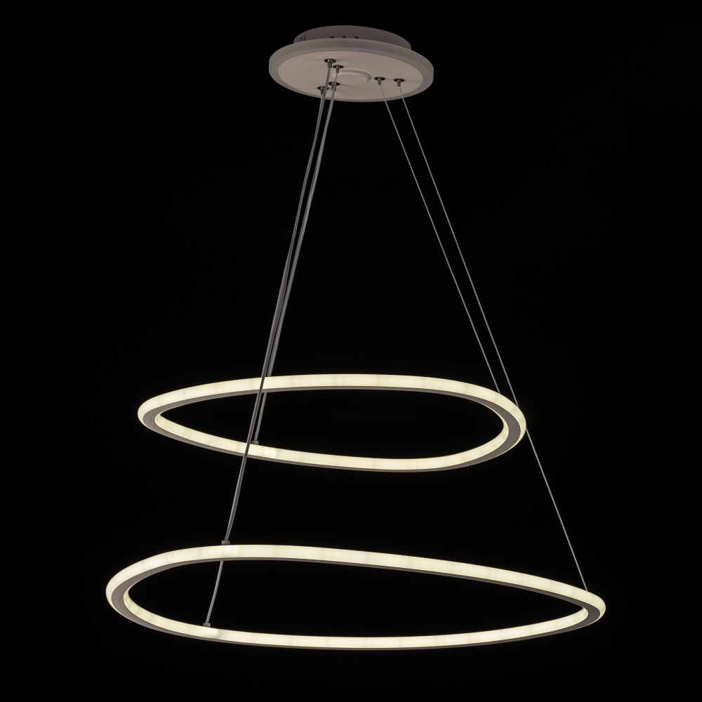 Citilux ТRIO CL215B060E LED Люстра подвесная с пультом Белая