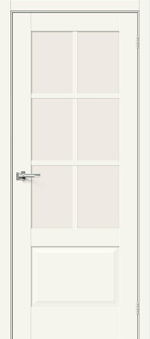 Дверь P13.0.1 / Цвет Luna / Стекло Magic Fog / Двери Браво