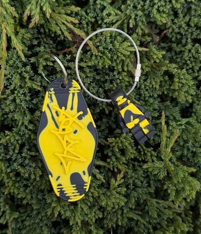 Брелок legoman & keytag Trik