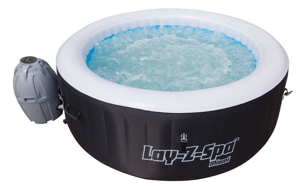 СПА-бассейн Bestway Lay-Z-Spa AirJet Miami 180х66 см, на 2-4 человека (54123 BW)