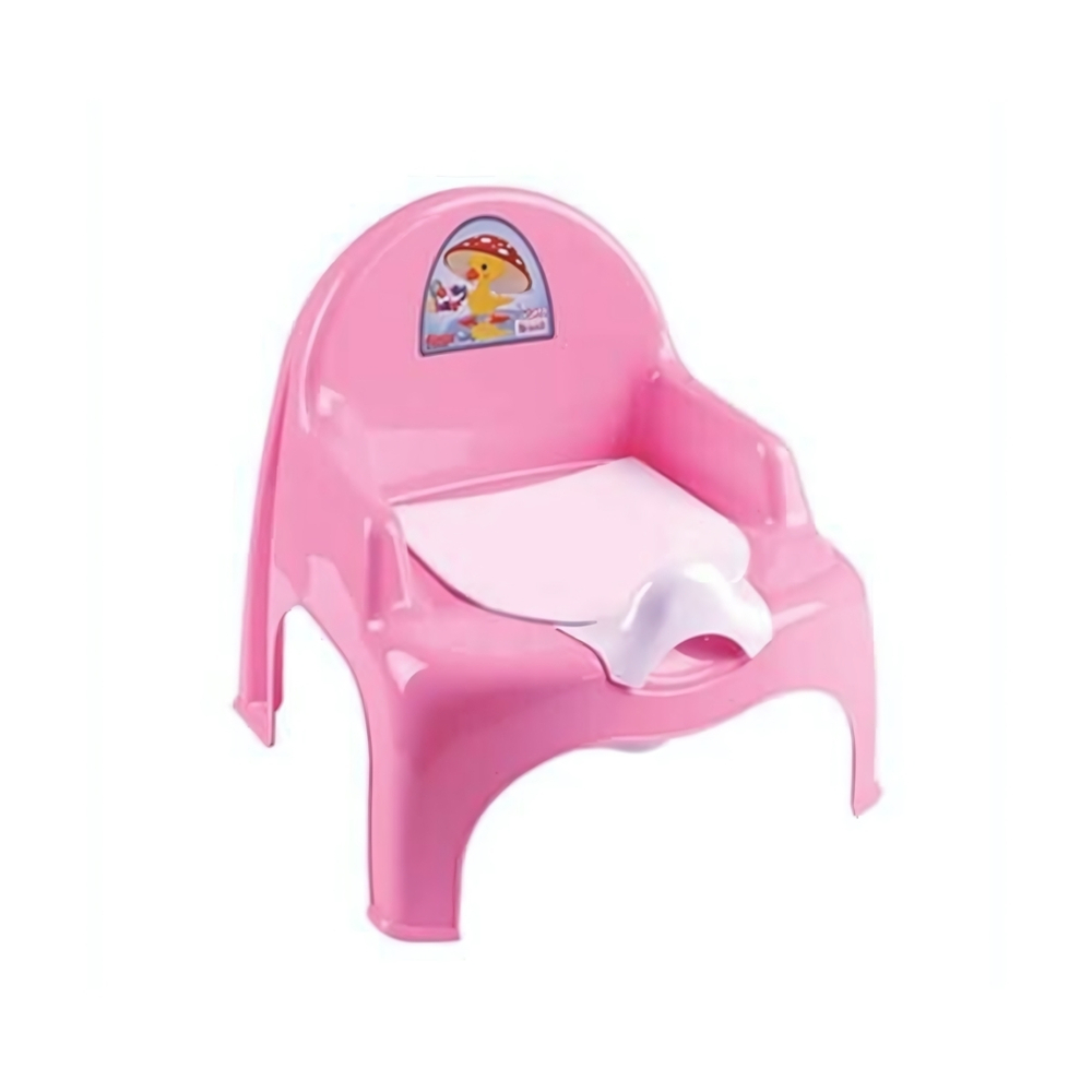 Детский кресло-горшок для детей розовый