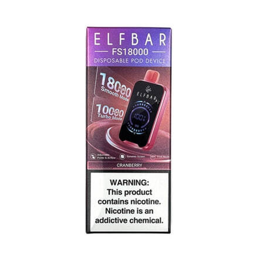 Elf Bar FS18000 - Cranberry (5% nic)