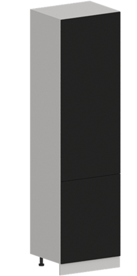 Кухня Модуль ШПХВ 600 Графит / Черный матовый