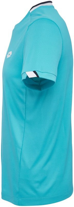 Футболка для мальчика теннисная Lotto Aydex III Tee Boy - java/white