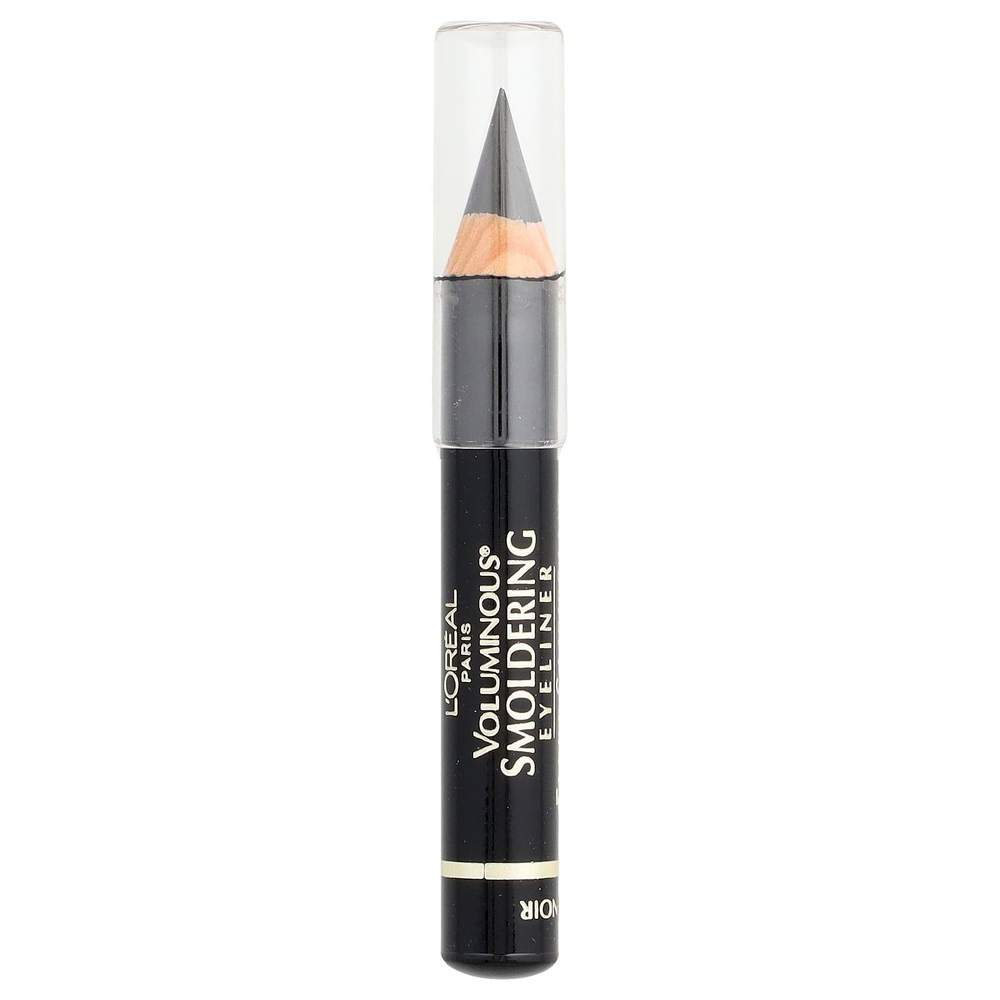 L'Oréal, Voluminous®, подводка-карандаш для глаз, оттенок 645 черный, 2,48 г (0,087 унции)