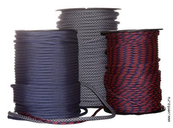ВЕРЕВКА ВСПОМОГАТЕЛЬНАЯ VENTO CORD 5 (БУХТА 100М)