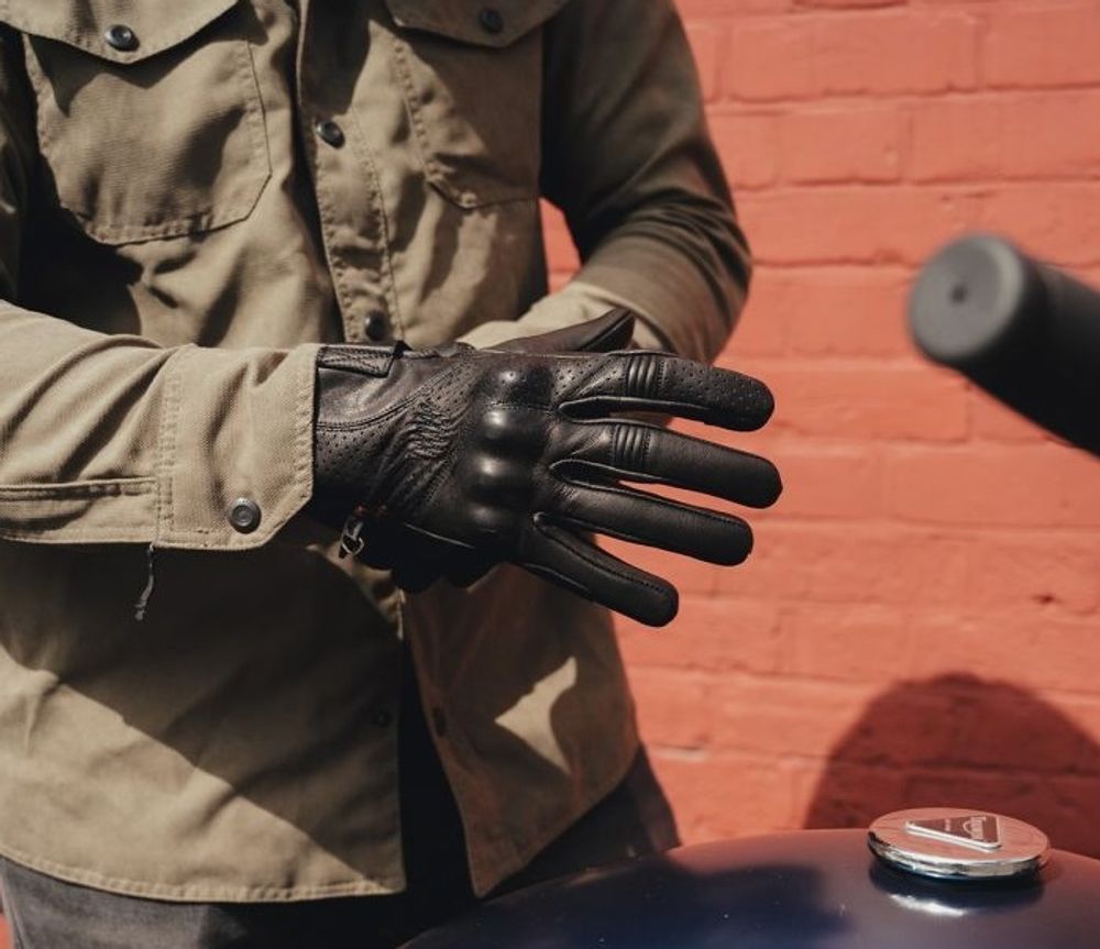 Gants Brooks Air Eté Cuir Perfore / Черный