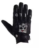 Gants Skull Ete Cuir / Черный