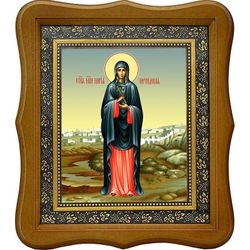 Мария Персидская мученица. Икона на холсте.