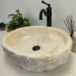 Раковина из оникса Erozy White EO-62310 53*42*15 0104