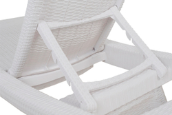 Шезлонг Pacific, белый